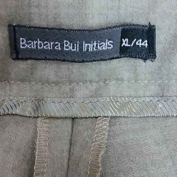 Barbara Bui Initials Beige Wide Leg Pants - Picture 6 of 7